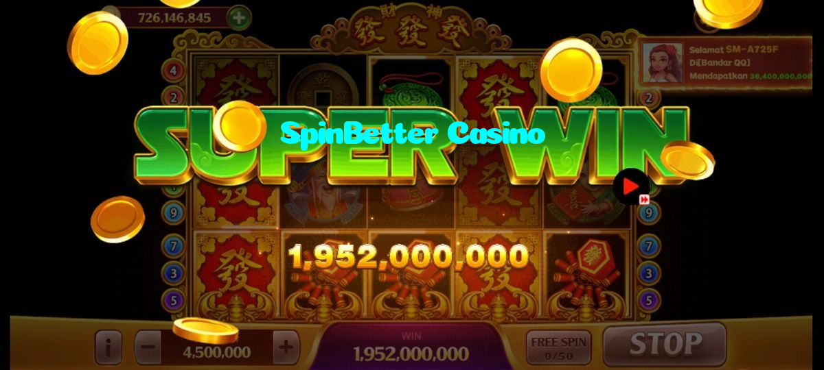 available types of SpinBetter Casino bet including pre-match live express and system bets
